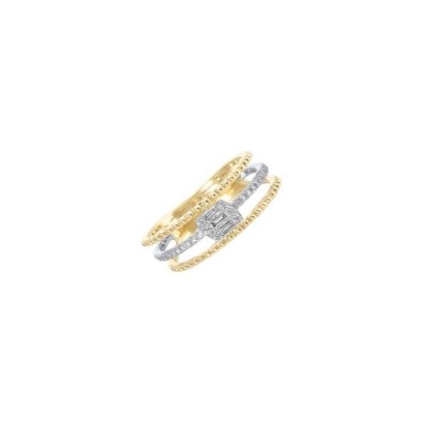 GO 10K Yellow Gold Diamond Fashion Ring Steve Lennon & Co Jewelers  New Hartford, NY