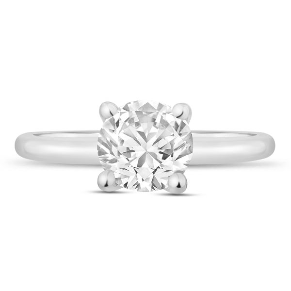 ES 14K White Gold Ladies Engagement Ring Steve Lennon & Co Jewelers  New Hartford, NY