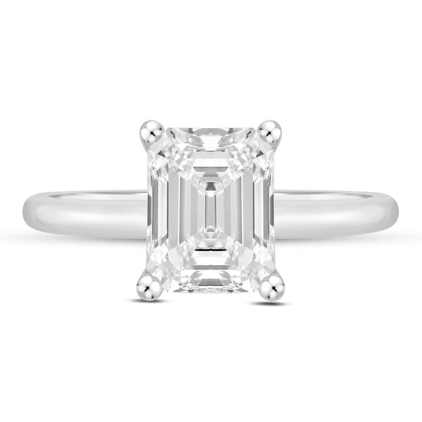 ES 14K White Gold Ladies Engagement Ring Steve Lennon & Co Jewelers  New Hartford, NY