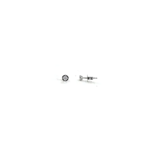 S Lennon Classics Round Diamond Illiusion Studs 14KTW .15 TCW Steve Lennon & Co Jewelers  New Hartford, NY