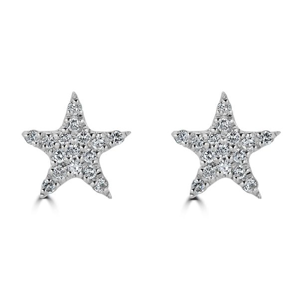 EARRINGS - METRICA STAR STUD Steve Lennon & Co Jewelers  New Hartford, NY