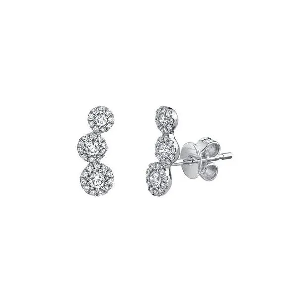 Shy Creation -14KW DIAMOND STUD EARRING Steve Lennon & Co Jewelers  New Hartford, NY