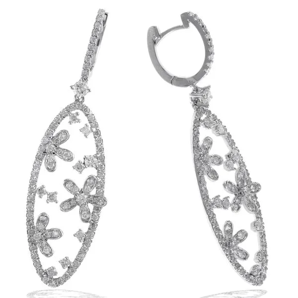 14KW Diamond Earrings Steve Lennon & Co Jewelers  New Hartford, NY