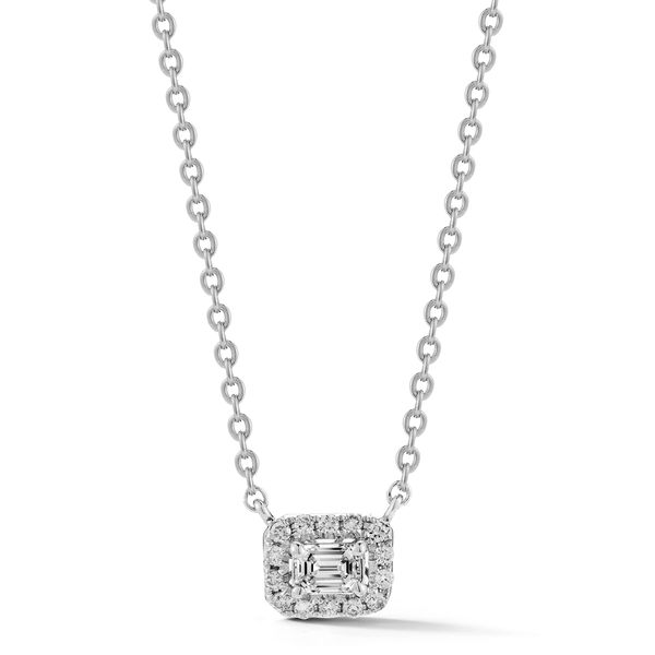PAR 14K White Gold Diamond Classic Necklace/Pendant Steve Lennon & Co Jewelers  New Hartford, NY
