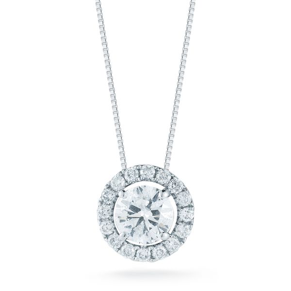 PAR 14K White Gold Diamond Classic Necklace/Pendant Steve Lennon & Co Jewelers  New Hartford, NY