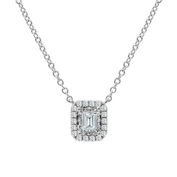PAR 14K White Gold Diamond Classic Necklace/Pendant Steve Lennon & Co Jewelers  New Hartford, NY