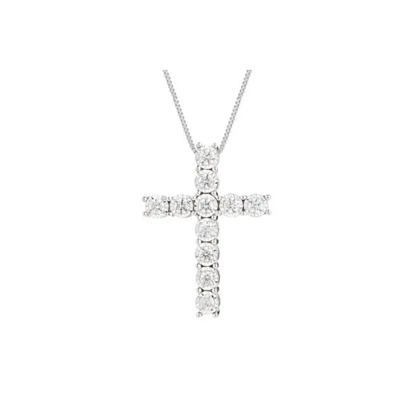 S. Lennon Classics - Diamond Crosses With 0.17Tw Round Diamonds Steve Lennon & Co Jewelers  New Hartford, NY