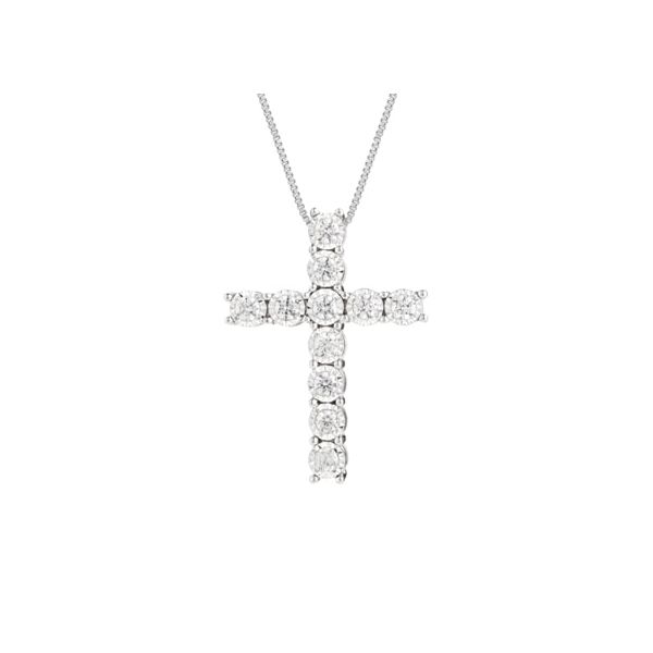 PAR 14K Yellow Gold Diamond Crosses Steve Lennon & Co Jewelers  New Hartford, NY