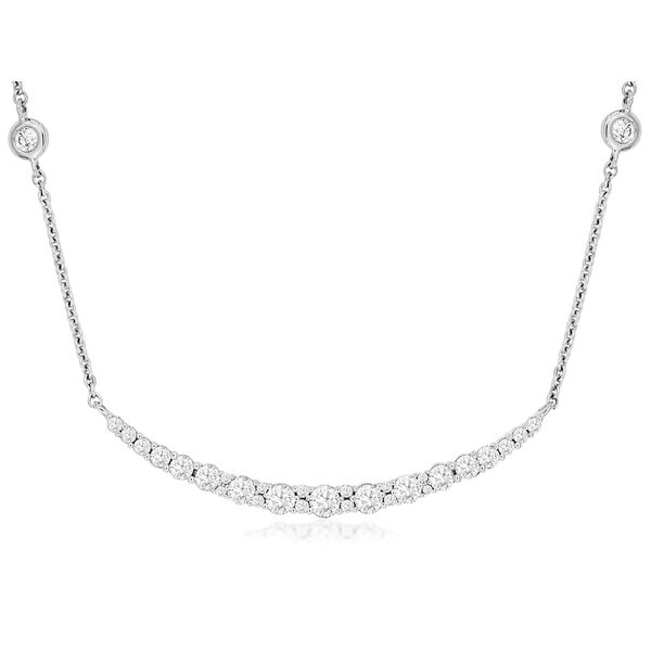 RJM 14K White Gold Diamond  Fashion Necklace/ Pendant Steve Lennon & Co Jewelers  New Hartford, NY