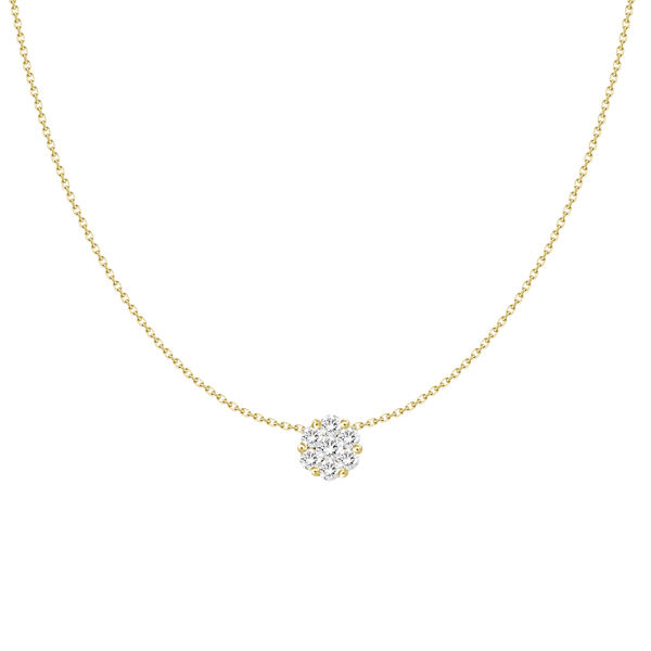 UN 18K Yellow Gold Diamond  Fashion Necklace/ Pendant Steve Lennon & Co Jewelers  New Hartford, NY