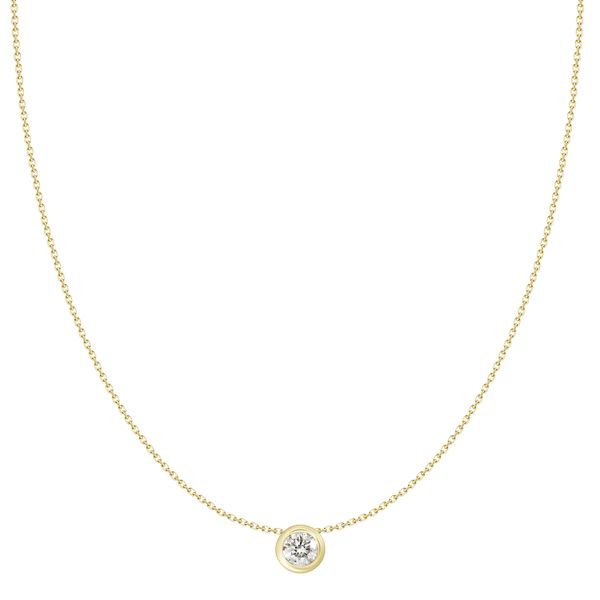 UN 18K Yellow Gold Diamond  Fashion Necklace/ Pendant Steve Lennon & Co Jewelers  New Hartford, NY