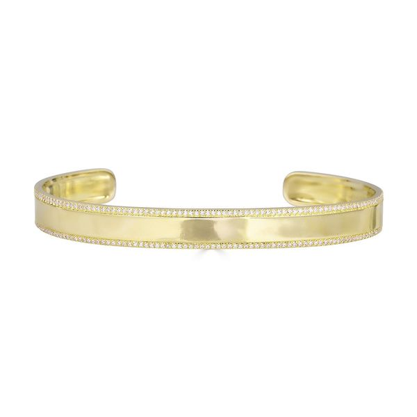 14KY Bracelet & Diamond Cuff .40tcw Steve Lennon & Co Jewelers  New Hartford, NY