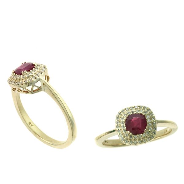 Diamond and Ruby Ring Steve Lennon & Co Jewelers  New Hartford, NY