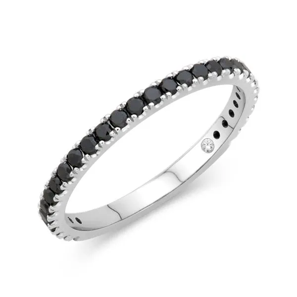 S. Lennon & Co. Signature Collection 14KT WG Band with 29 Aquamarine .38TCW Steve Lennon & Co Jewelers  New Hartford, NY