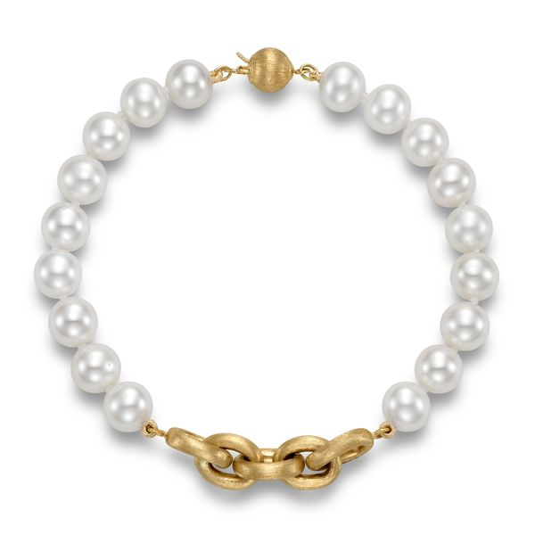 Mastoloni 14Kt Yellow Gold 7.5-8MM Freshwater Pearl 