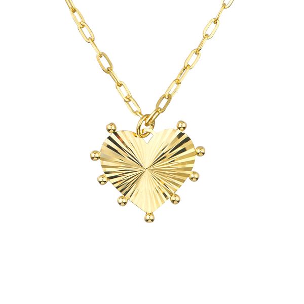 MC 14K Yellow Gold Gold Necklace W/Pendant/Charm Steve Lennon & Co Jewelers  New Hartford, NY