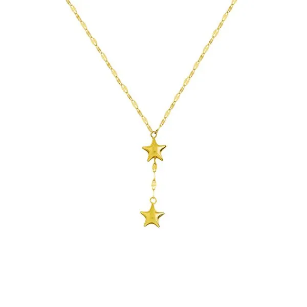 PUFFED STAR DROP ADJ BABY NK Steve Lennon & Co Jewelers  New Hartford, NY