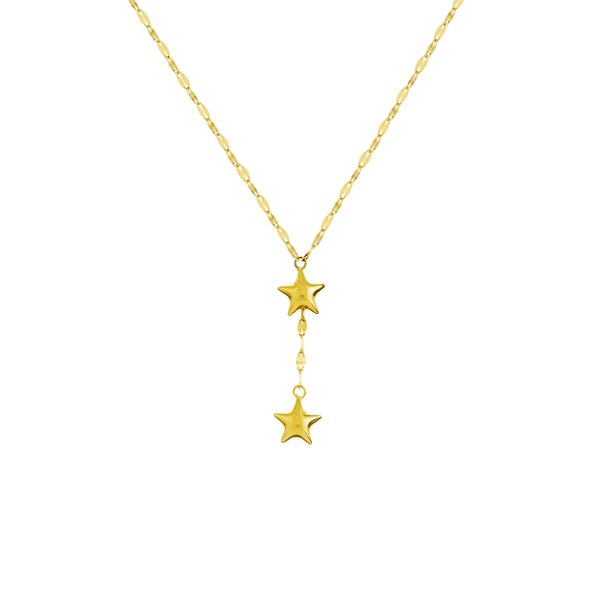 PUFFED STAR DROP ADJ BABY NK Steve Lennon & Co Jewelers  New Hartford, NY