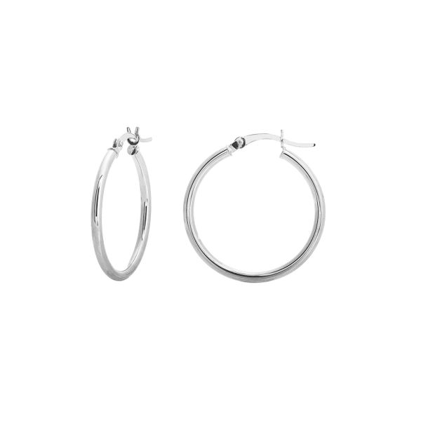 MC 10K Yellow Gold Gold Hoop/Huggie  Earrings Steve Lennon & Co Jewelers  New Hartford, NY