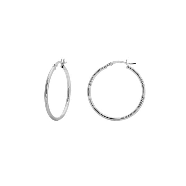 MC 10K Yellow Gold Gold Hoop/Huggie  Earrings Steve Lennon & Co Jewelers  New Hartford, NY