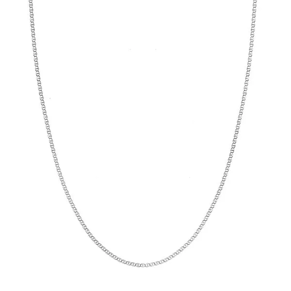 2.20MM FLAT MARINER LINK 050 CHAIN LL 14KT  WGOLD 16