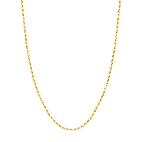 D/C ROPE 021 2.7 MM LOBSTER 10KT GOLD 24