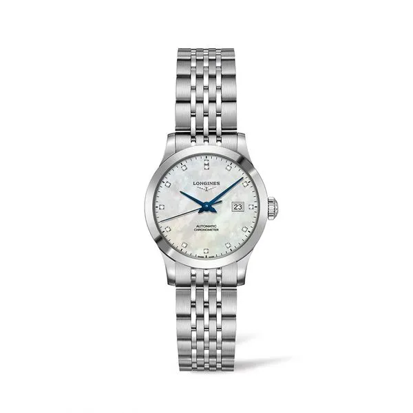 Longines Record Collection - 30MM, Stainless steel Watch Steve Lennon & Co Jewelers  New Hartford, NY