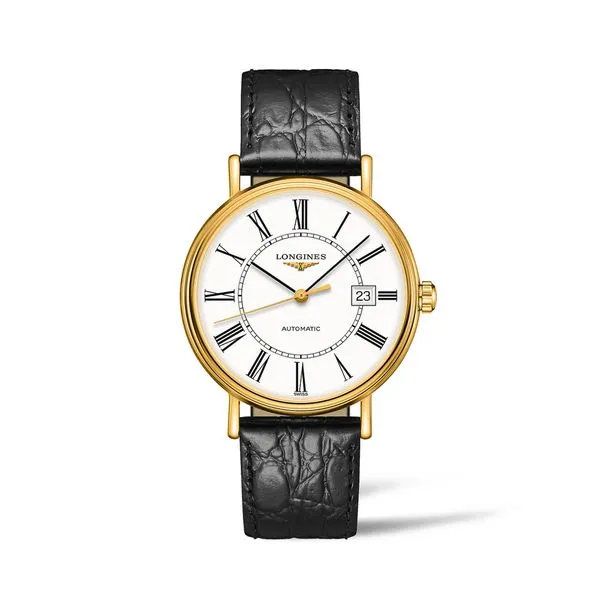 Longines Collection Présence - 40MM, stainless steel and yellow PVD coating Steve Lennon & Co Jewelers  New Hartford, NY