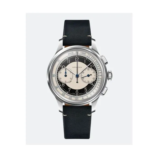 Longines Heritage Classic Collection -38MM, Stainless steel Glass Scratch-resistant sapphire crystal, Water-resistant to 3 bar Steve Lennon & Co Jewelers  New Hartford, NY