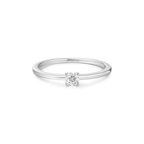 Sterling Silver Solitaire Ring Steve Lennon & Co Jewelers  New Hartford, NY