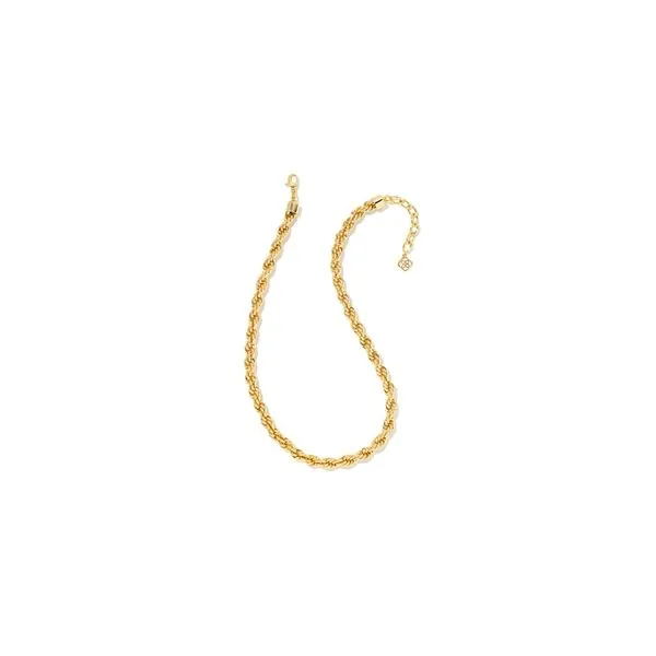 Kendra Scott Cailey Chain Necklace Gold Metal Steve Lennon & Co Jewelers  New Hartford, NY
