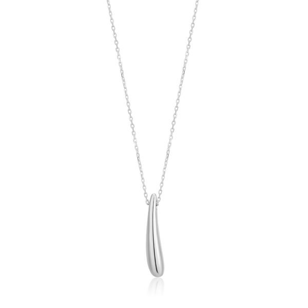 Ania Haie Luxe Drop Necklace - Silver Steve Lennon & Co Jewelers  New Hartford, NY