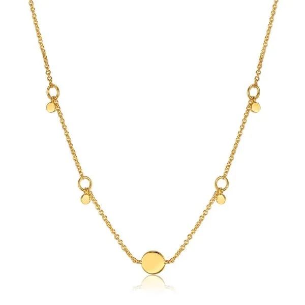 Ania Haie Geometry Drop Discs Necklace Steve Lennon & Co Jewelers  New Hartford, NY