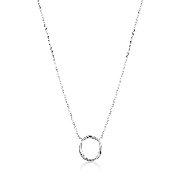 Ania Haie Silver Swirl Necklace Steve Lennon & Co Jewelers  New Hartford, NY