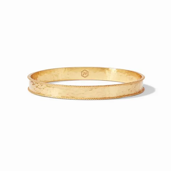 Julie Vos Savoy Bangle Gold Medium Steve Lennon & Co Jewelers  New Hartford, NY