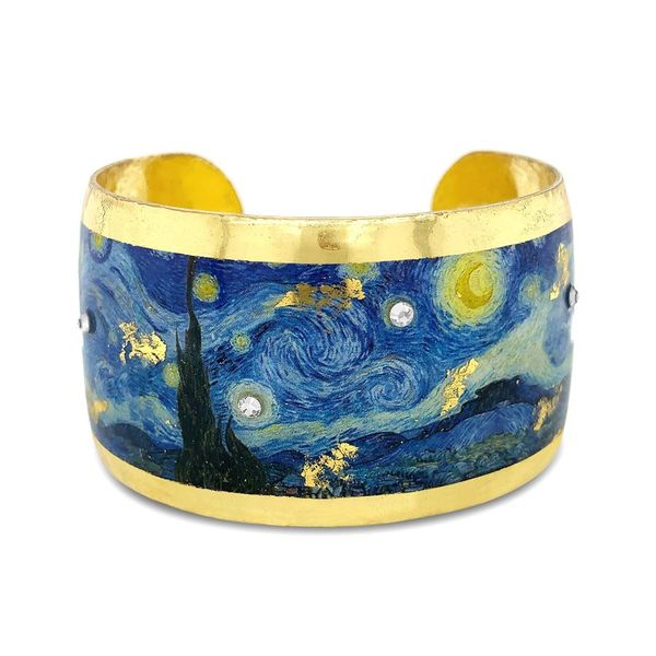 Evocateur - Van Gogh Starry Night Cuff - 1.5