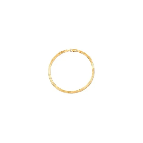 Kendra Scott Herringbone Chain Bracelet 18K Gold Vermeil S/M Steve Lennon & Co Jewelers  New Hartford, NY