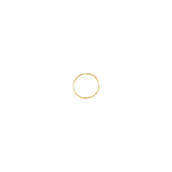 Kendra Scott Herringbone Chain Bracelet in 18k Yellow Gold Vermeil Steve Lennon & Co Jewelers  New Hartford, NY