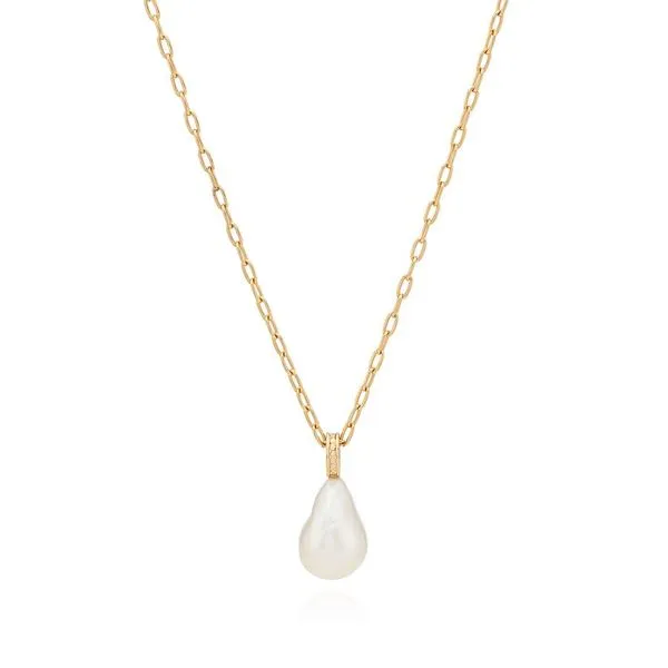 Anna Beck - Baroque Pearl Pendant Necklace, 16-18