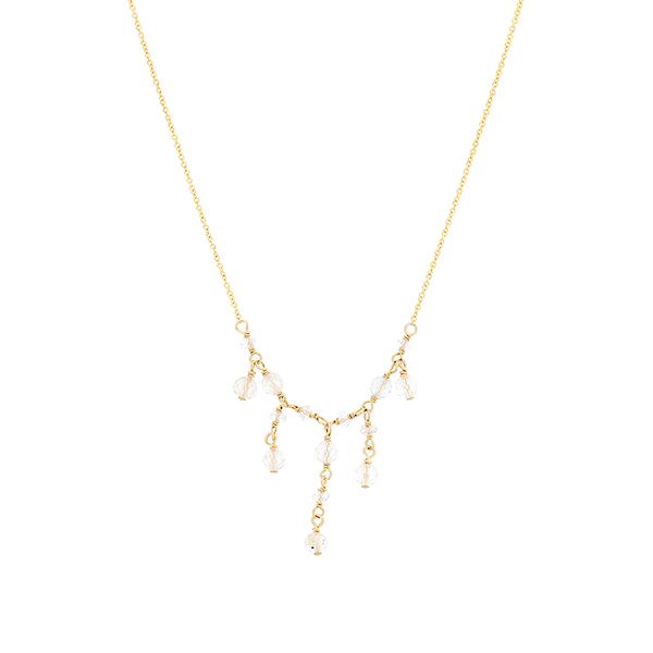 DB Sterling Silver Silver Necklace W/Stone Steve Lennon & Co Jewelers  New Hartford, NY