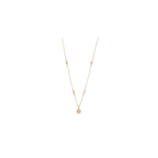 KS Sterling Silver Silver Necklace W/Stone Steve Lennon & Co Jewelers  New Hartford, NY