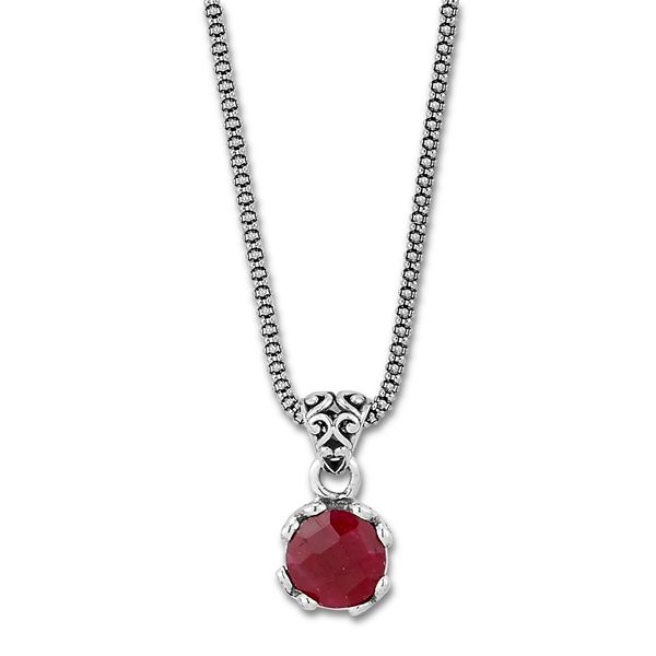Silver Necklace w/Stone S. Lennon & Co Jewelers New Hartford, NY