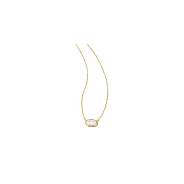 Kendra Scott Anna 14k Gold Over Brass Pendant Necklace - Mother Of Pearl :  Target