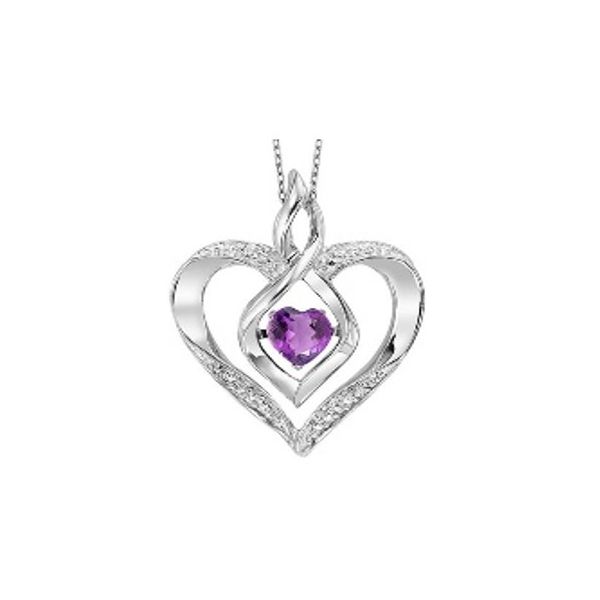 GO Sterling Silver Silver Necklace W/Stone Steve Lennon & Co Jewelers  New Hartford, NY