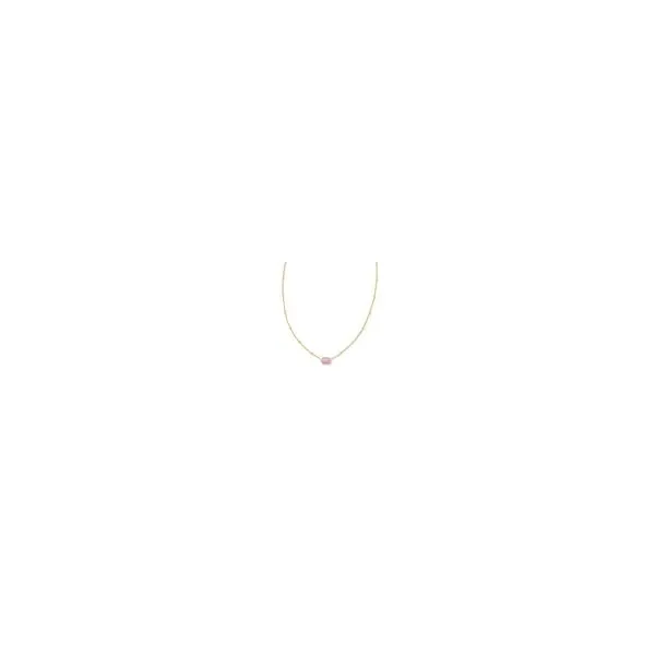 Kendra Scott Mini Elisa Pendant Necklace Gold Fuchsia Magnesite Steve Lennon & Co Jewelers  New Hartford, NY