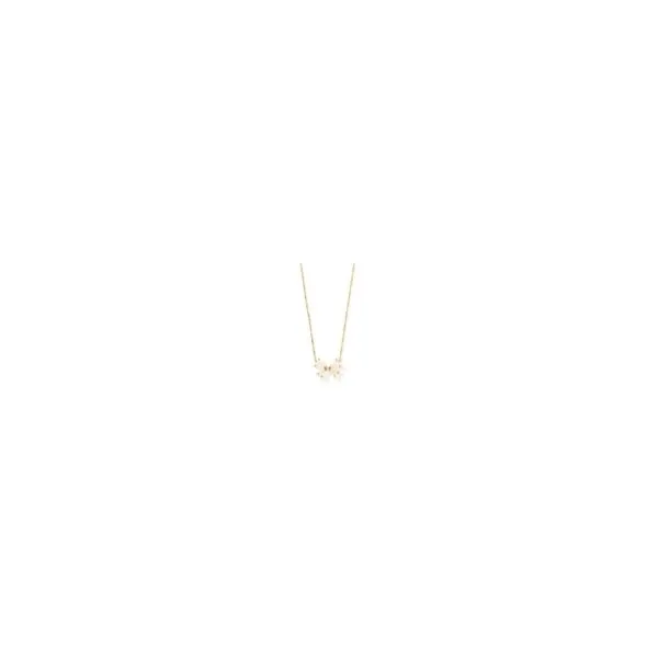 Kendra Scott Blair Bow Small Short Pendant Necklace Gold Iridescent Drusy Steve Lennon & Co Jewelers  New Hartford, NY
