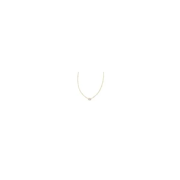 Kendra Scott Mini Elisa Pendant Gold Pink Opalite Crystal Steve Lennon & Co Jewelers  New Hartford, NY