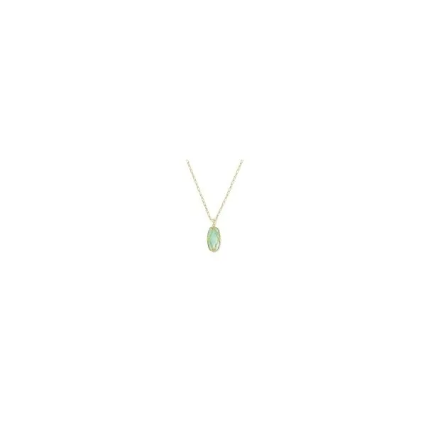 Kendra Scott Elle Lattice Frame Gold Large Long Pendant Necklace Light Green Mother of Pearl Steve Lennon & Co Jewelers  New Hartford, NY