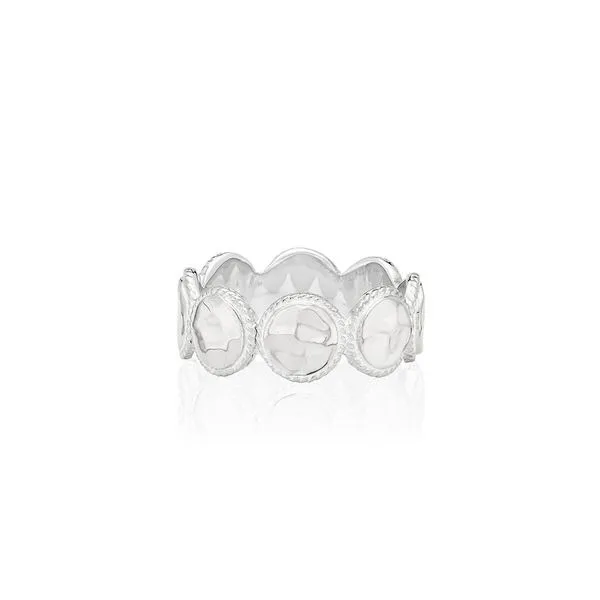 Anna Beck - Hammered Multi-Disc Ring - Silver Steve Lennon & Co Jewelers  New Hartford, NY