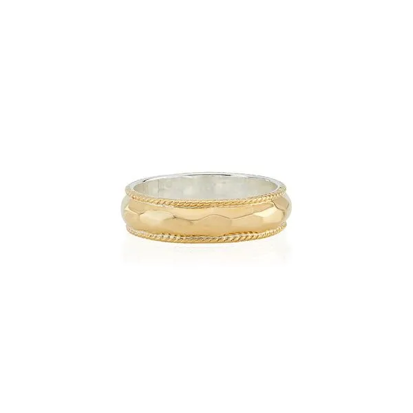 Anna Beck - Hammered Stacking Ring - Gold Steve Lennon & Co Jewelers  New Hartford, NY